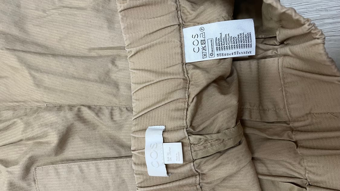 코스 바지 남자 xs 상품이미지3