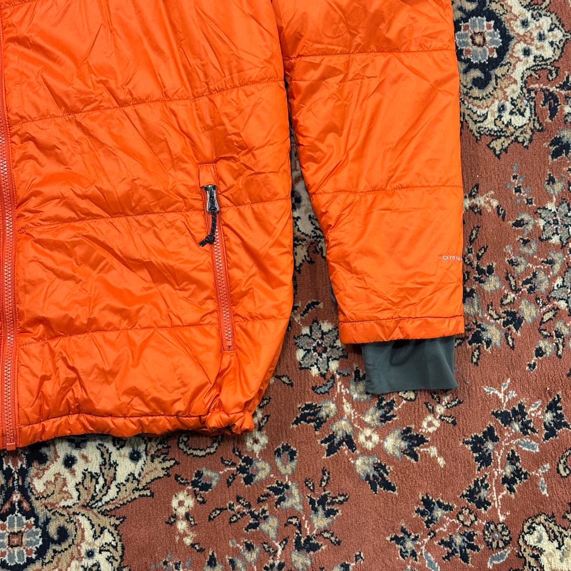 컬럼비아 경량패딩 옴니히트 (L-XL) 오렌지 상품이미지4
