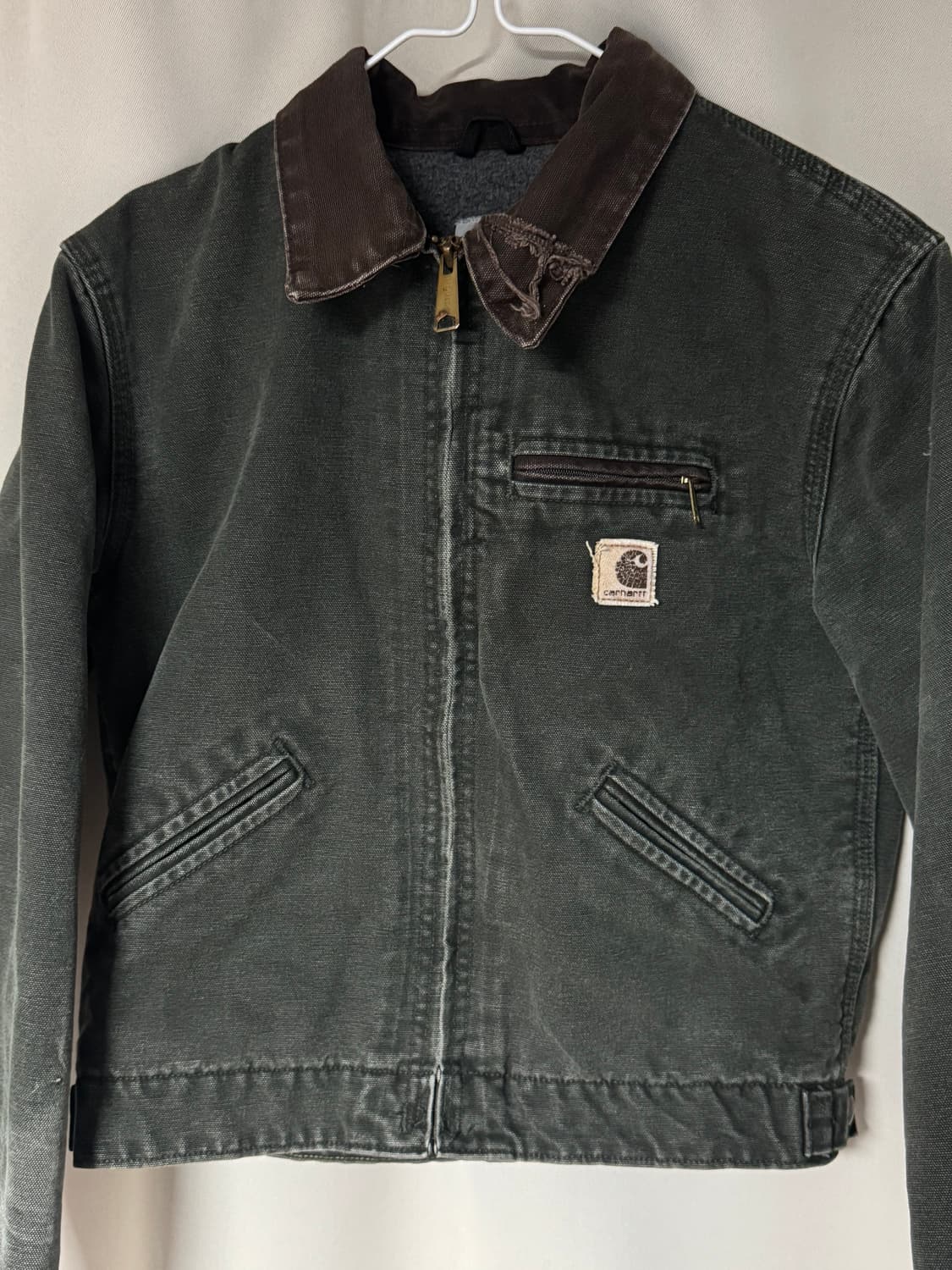 칼하트 YYJ97 mos 워크자켓 모스그린 보이즈 사이즈 상품이미지1