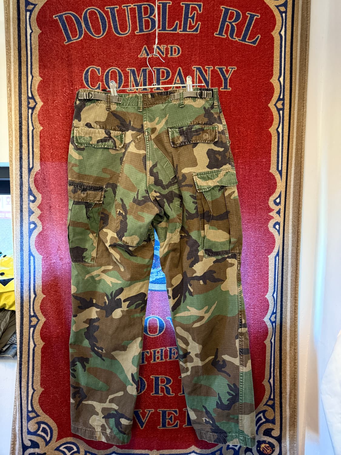 오리지널 밀리터리 립스탑 카모팬츠 M/Long 상품이미지1