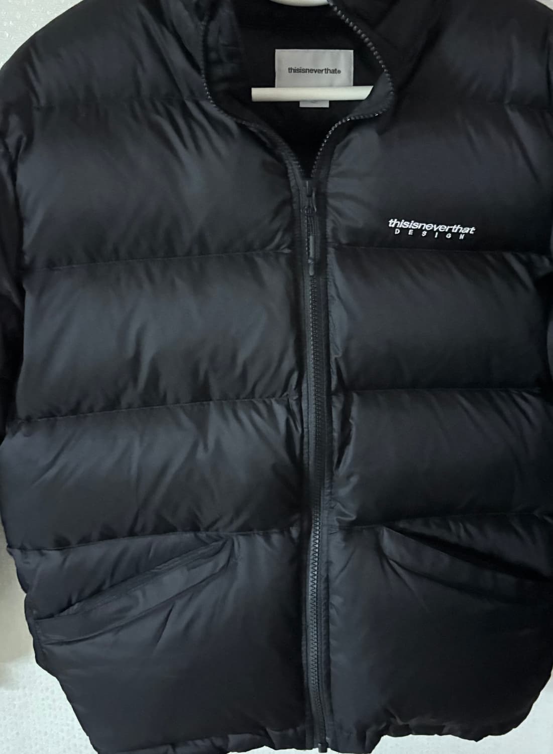 디스이즈네버댓 패딩 DSN Down Puffer Jacket Black 상품이미지3