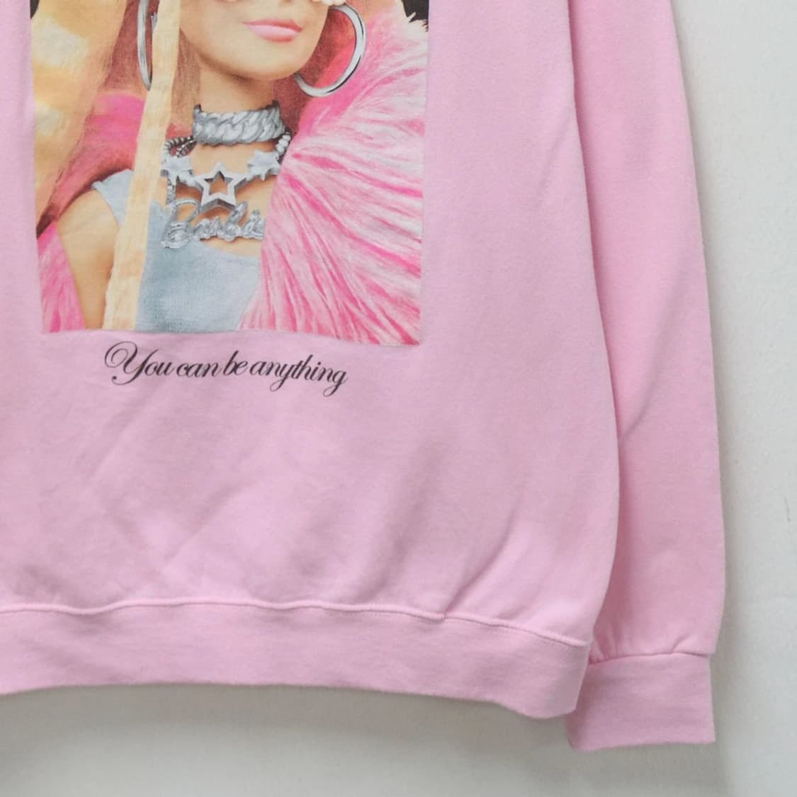 바비 딸기우유 프린팅 맨투맨 63253 상품이미지4