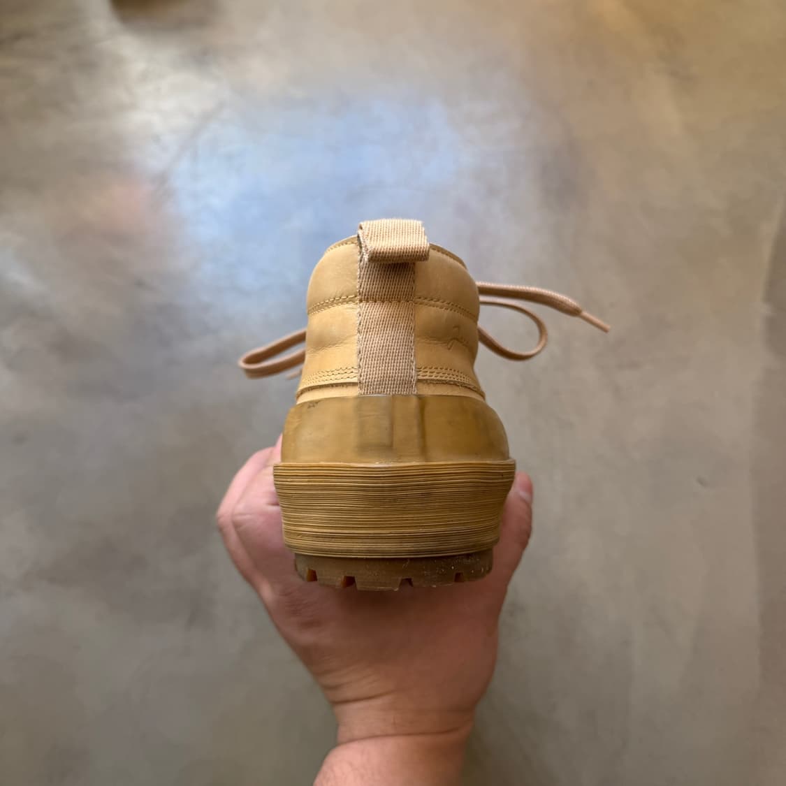 자크뮈스 카프 레더 베이지 워크부츠 42 상품이미지3