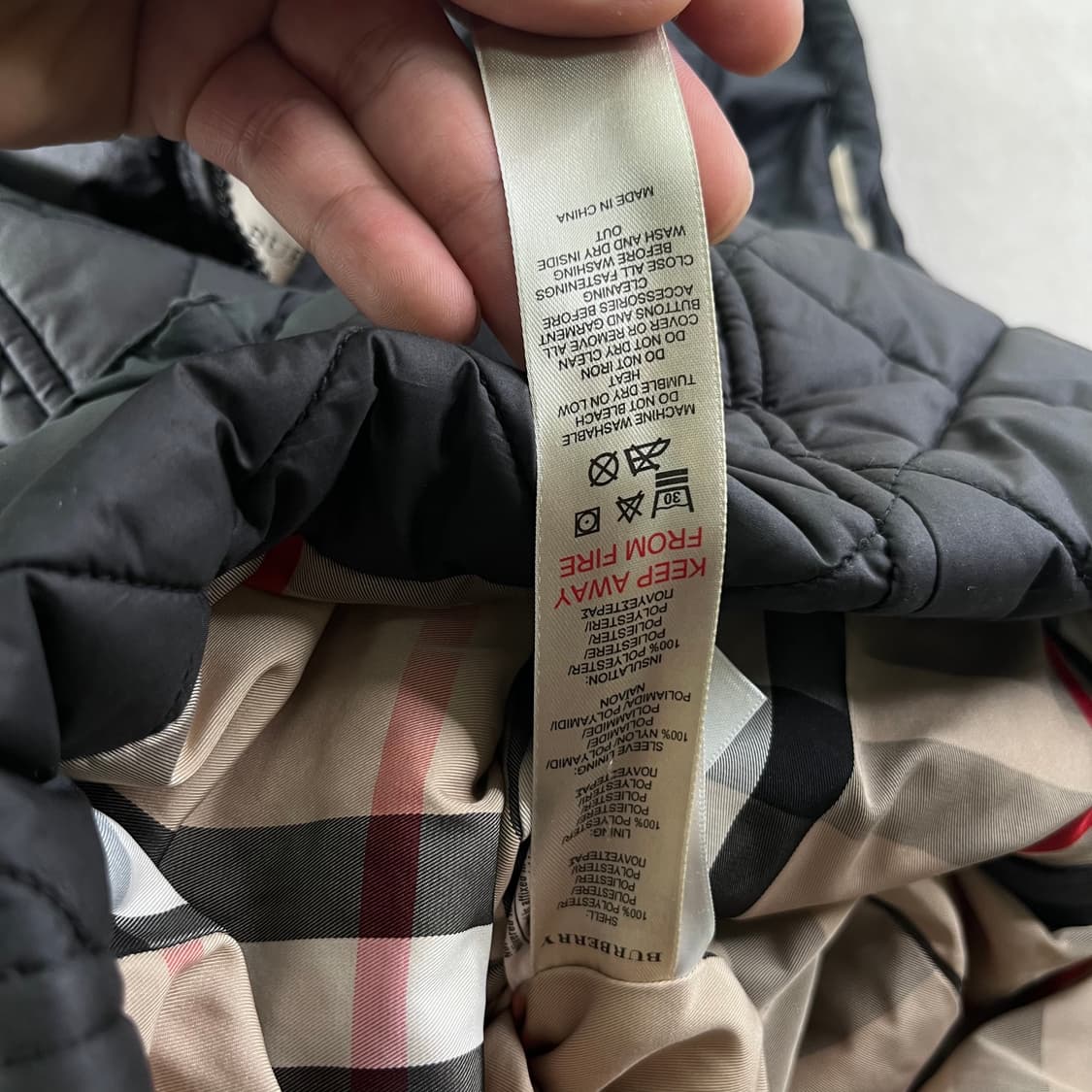85 버버리 롱누빔 패딩자켓  상품이미지6