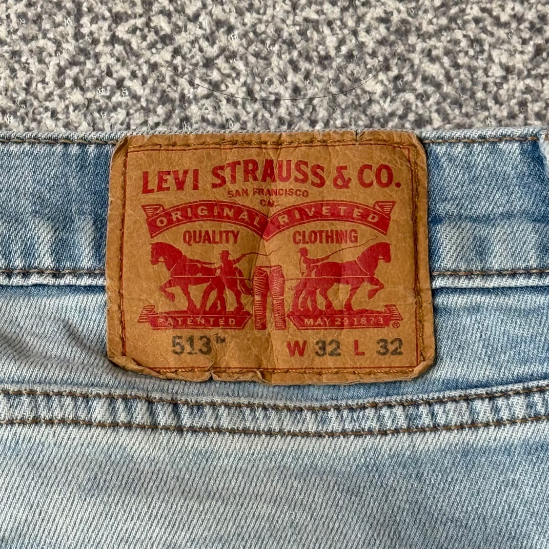Levis 리바이스 513 연청 데님 32 상품이미지9