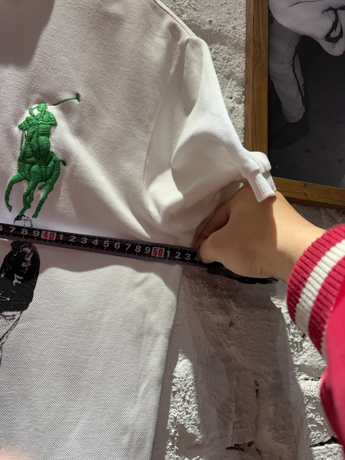 폴로 빅포니 성조기 USA 치프키프 커스텀 카라반팔티셔츠 상품이미지8