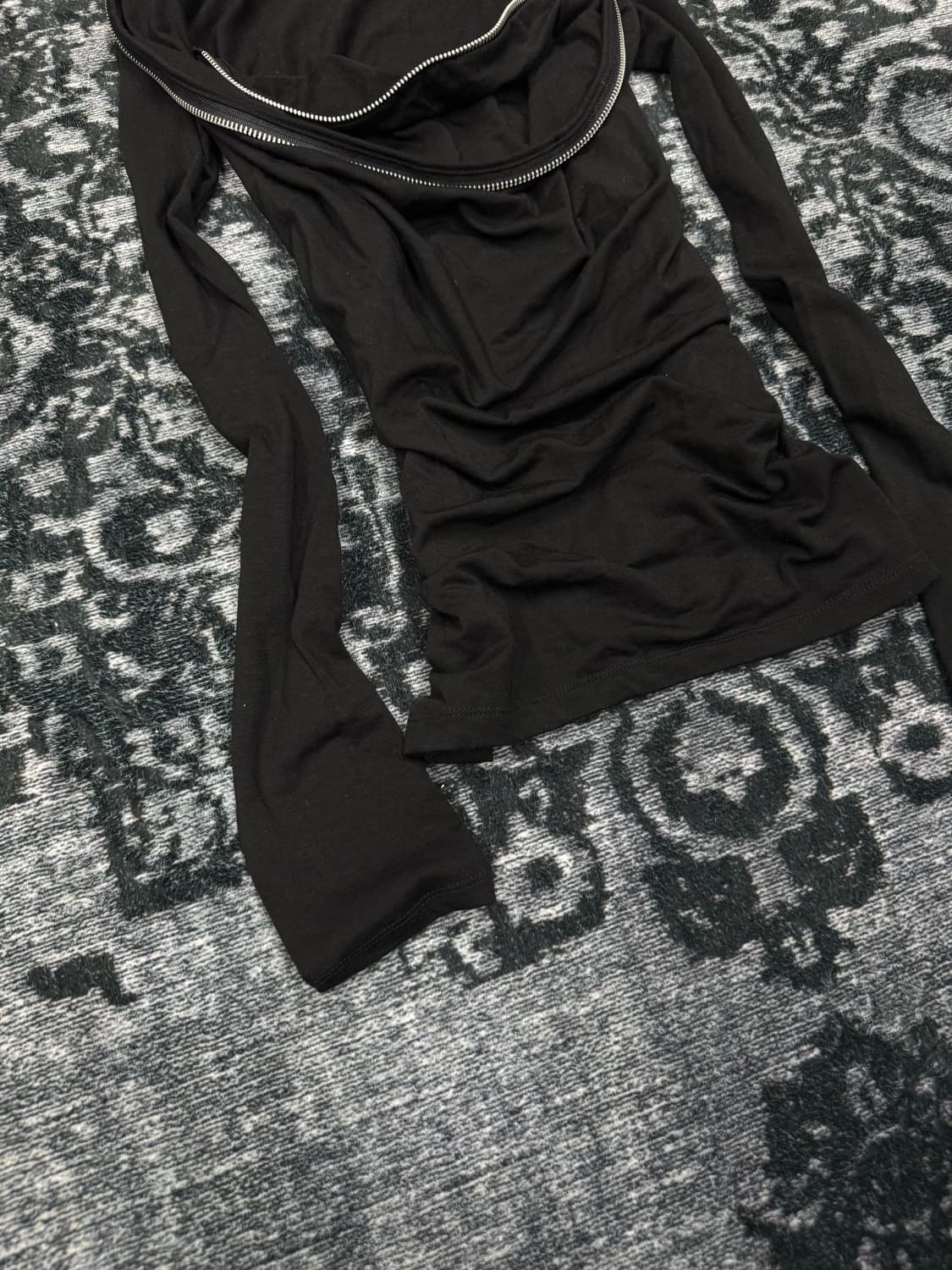 Egoist 00s archive zipper draping cut se 상품이미지4