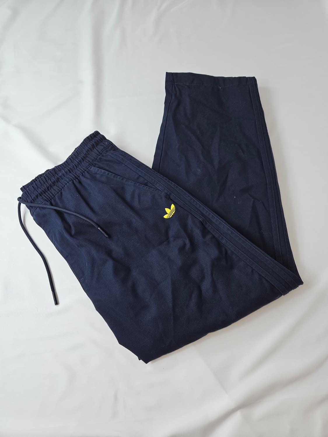 아디다스 차이나 치노팬츠 코튼 와이드 바지 L 일본 XL 오리지널 상품이미지1