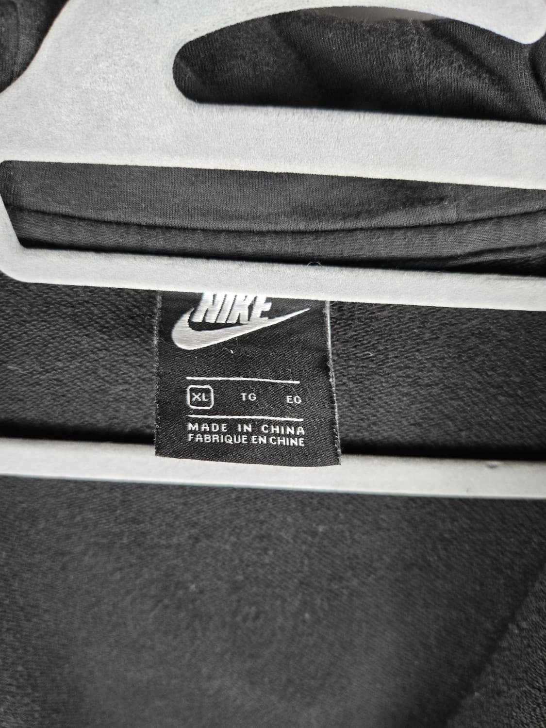 [무료배송]나이키 XL 남성 스웨트 후드 집업 자켓 블랙 상품이미지8