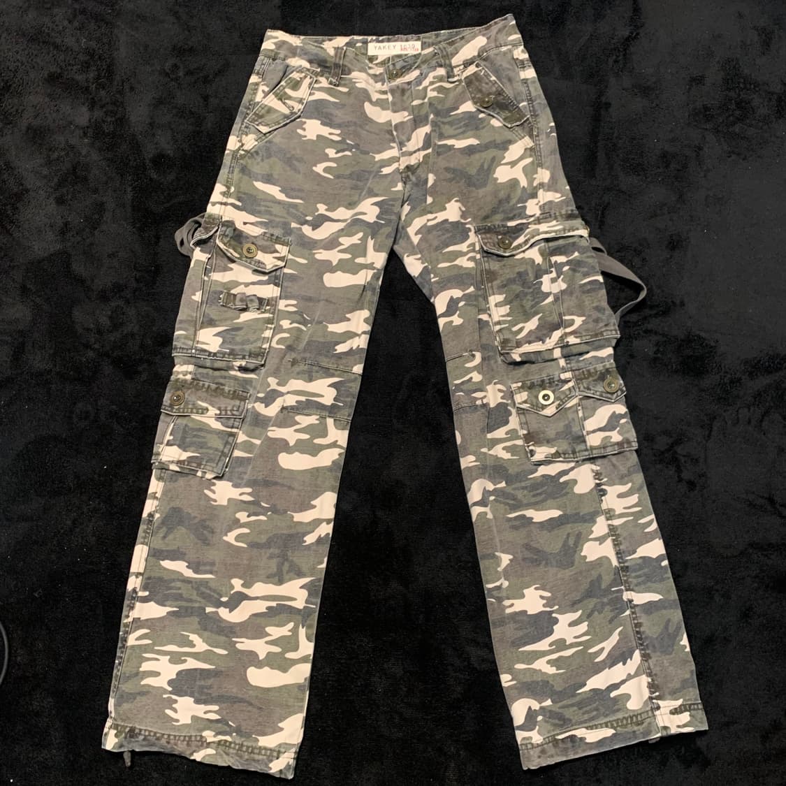 빈티지 카모 바지 상품이미지1