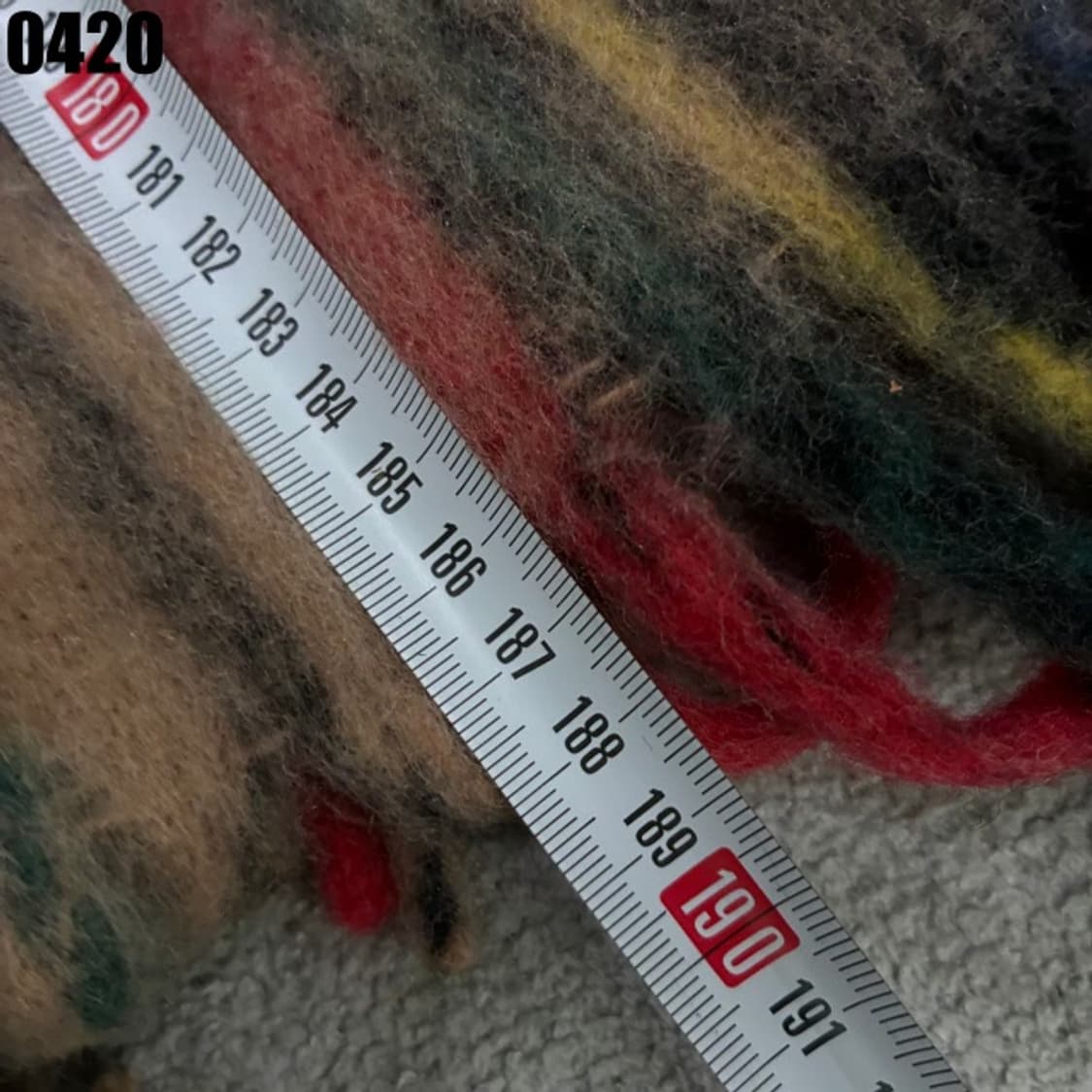 REPELLER 체크 패턴 머플러 상품이미지4