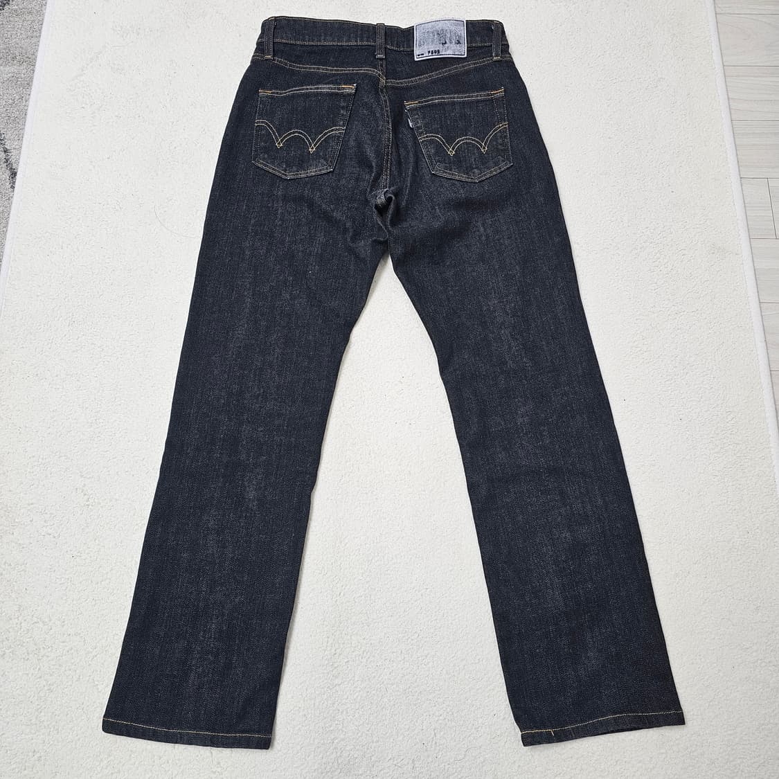 29 에드윈 F502 남자 데님 팬츠 블랙진 상품이미지5