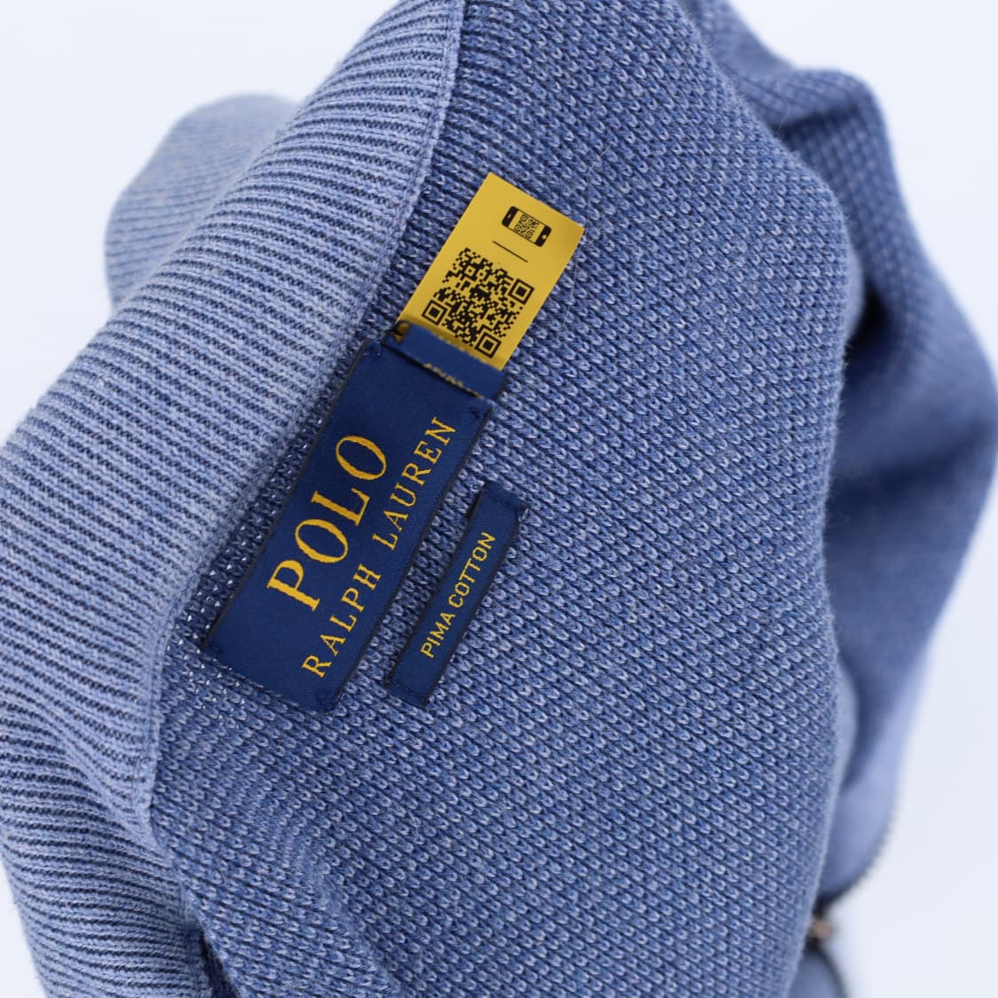 [L] QR신형 폴로 랄프로렌 남성 반집업 피마코튼 긴팔 니트 N683 상품이미지5