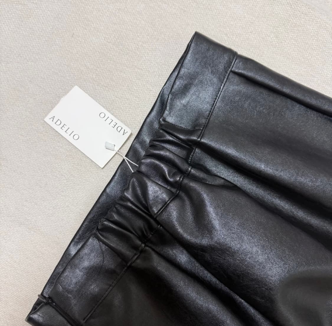 가죽 레이더 롱 스커트 (데드스탁) 상품이미지1