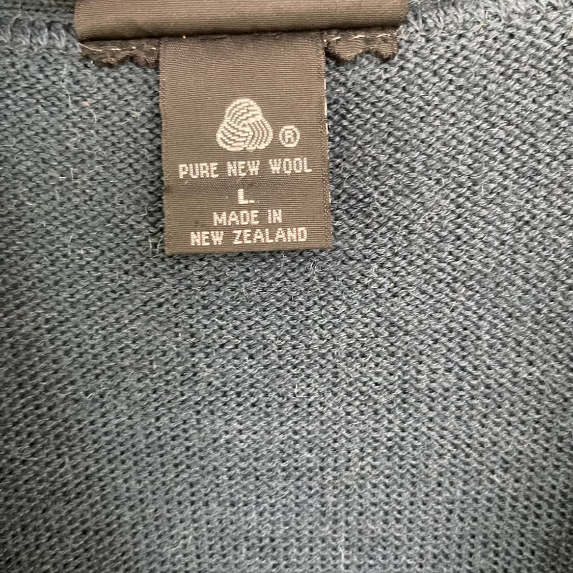 피에르가르댕 퓨어울 골프 니트 조끼 110 (Made in NewZeal 상품이미지9