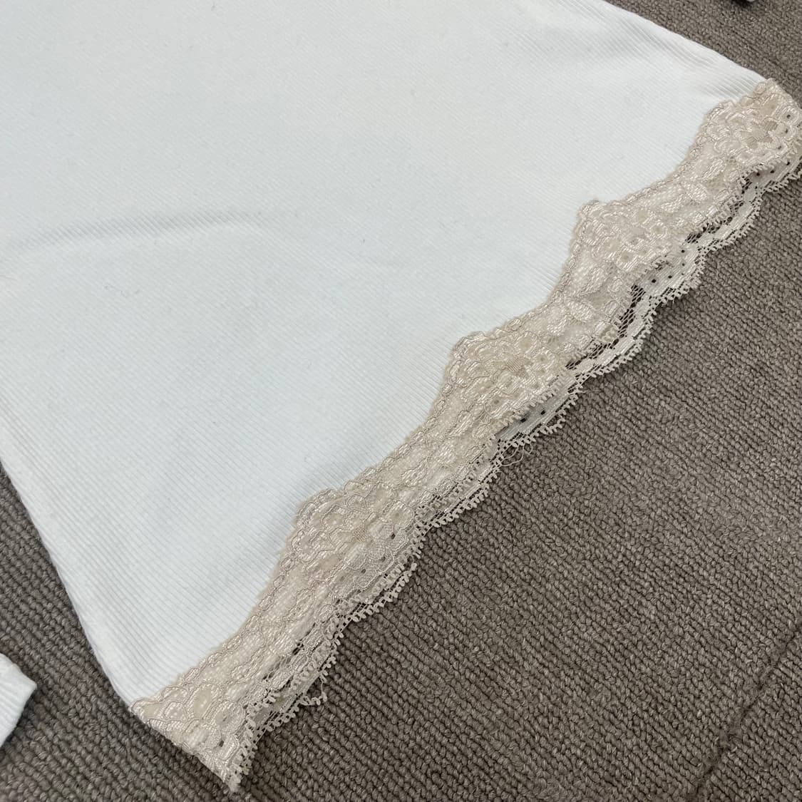 polo jeans 폴로진스 골지 레이스 티셔츠  상품이미지3