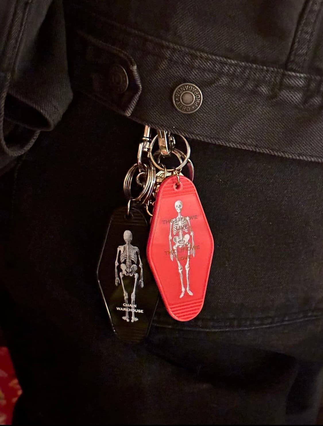 Skull Keyring 상품이미지3