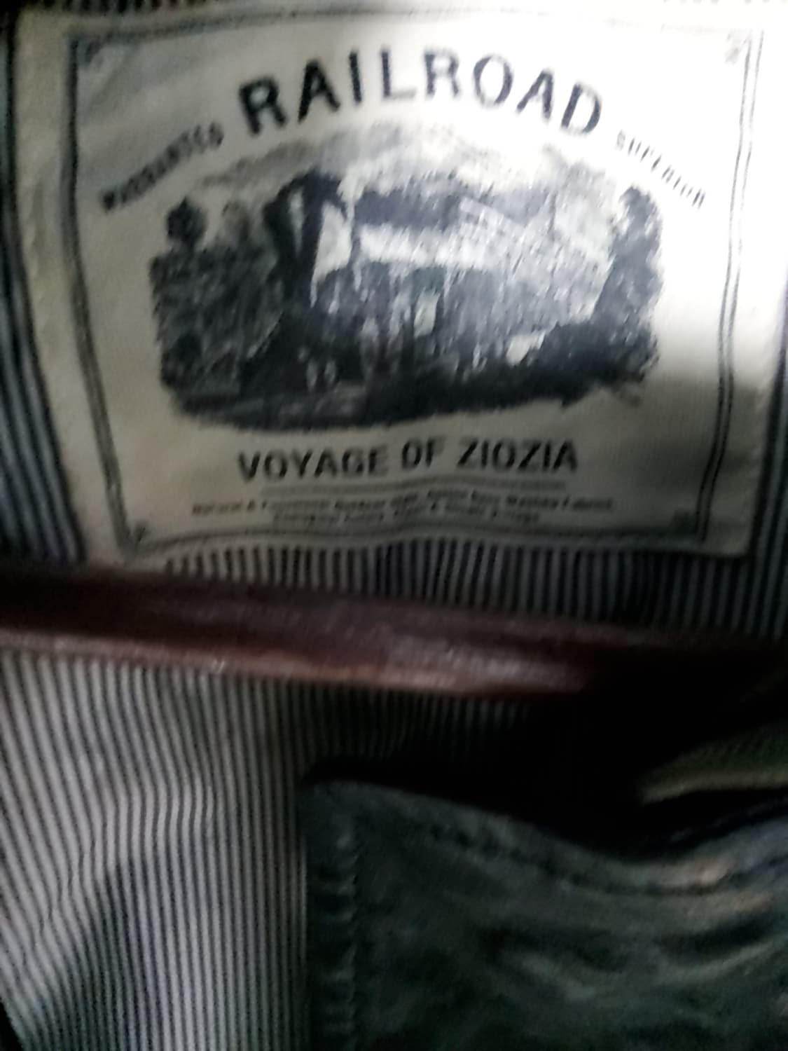 RAILROAD voyage of ZIOZIA 양가죽 자켓 95~100 상품이미지5