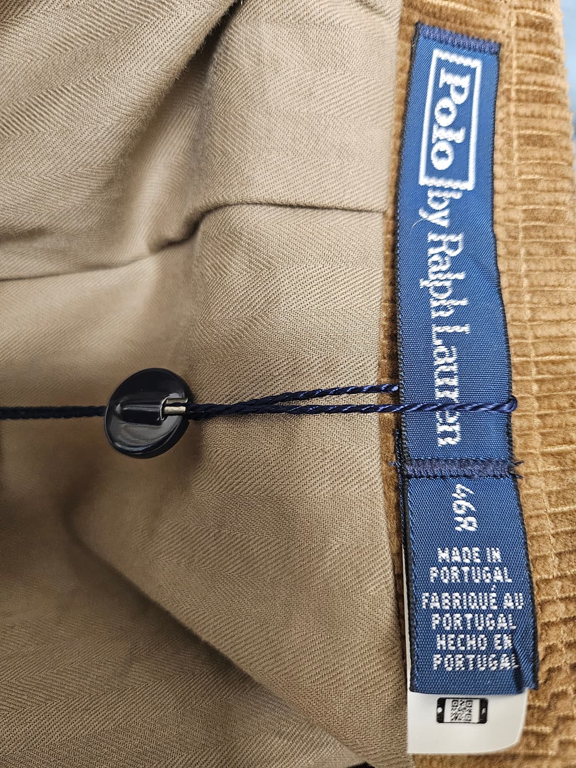 폴로 랄프로렌 RL67 코듀로이 재킷 46R 상품이미지5