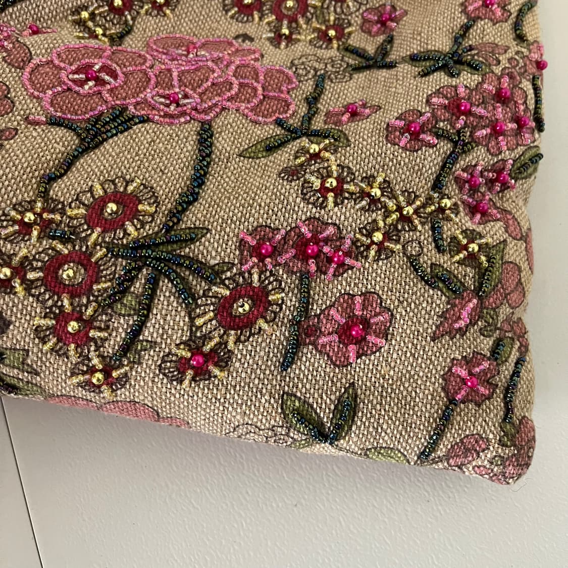 [JPN] 빈티지 재팬 핸드메이드 비즈 토트백 상품이미지3