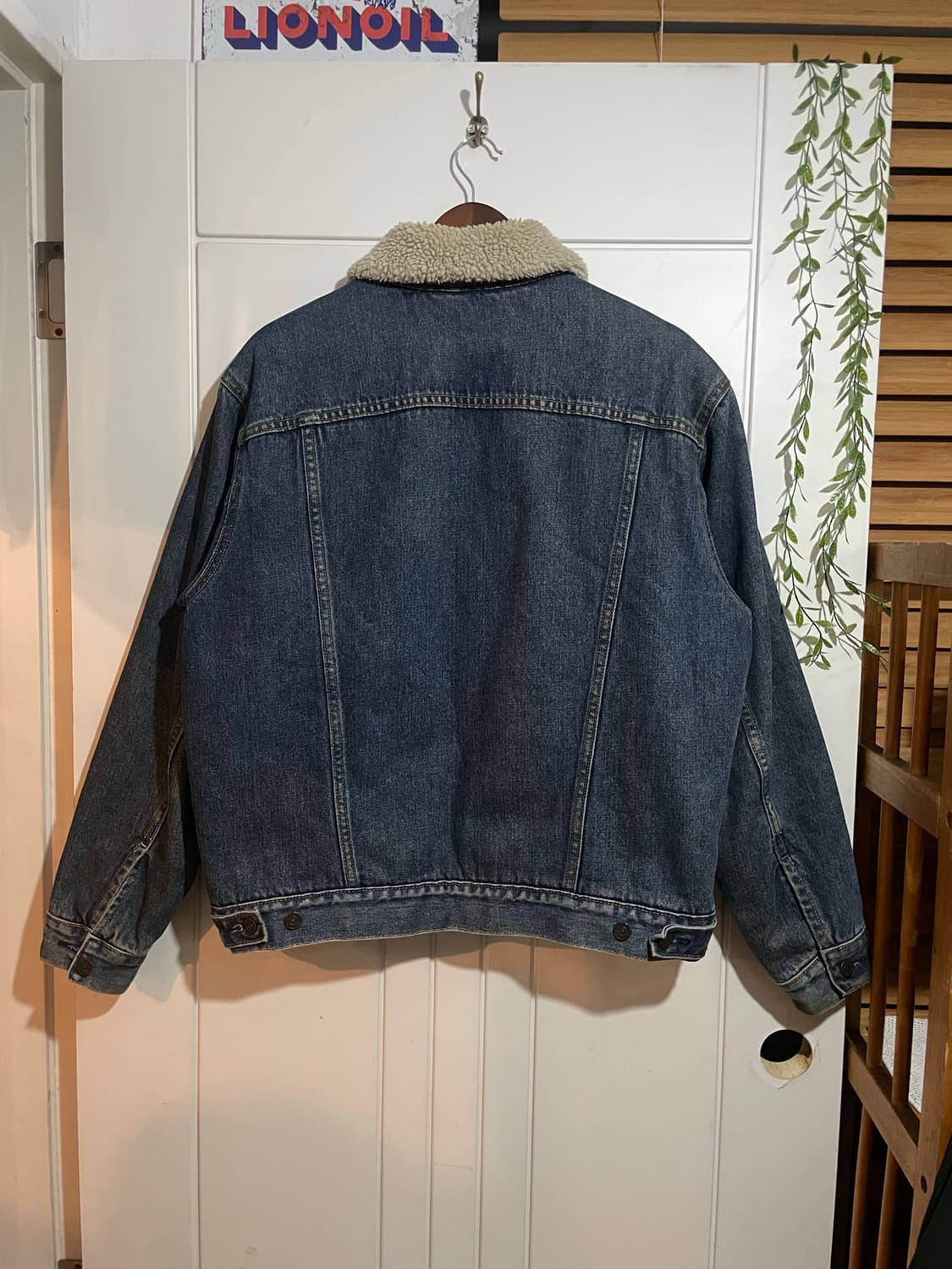 데님 셰르파 자켓 상품이미지4