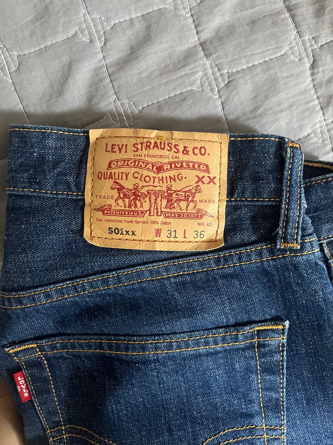 리바이스 501XX 데님 상품이미지1