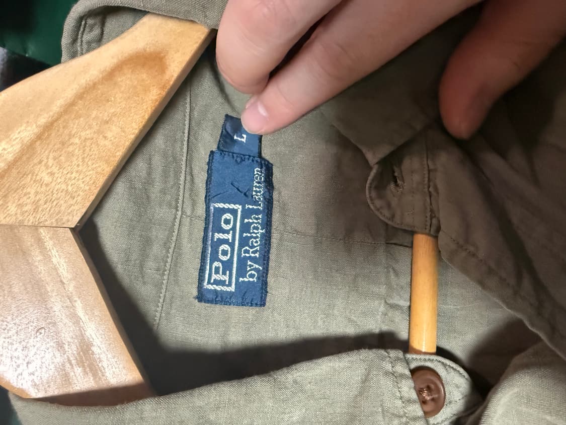 폴로 투포켓 린넨셔츠 L 상품이미지3