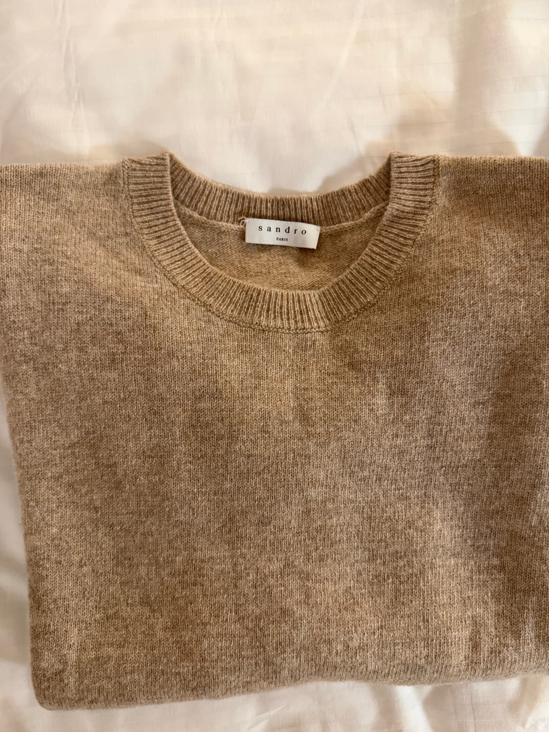 산드로(sandro) 여성 슬리브 스트라이프 니트 상품이미지2