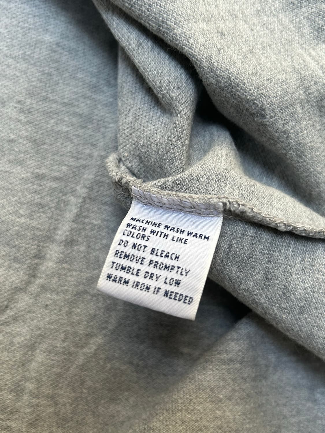 *Rare* 2000s 폴로 그레이 빅포니 카라 티셔츠 상품이미지5