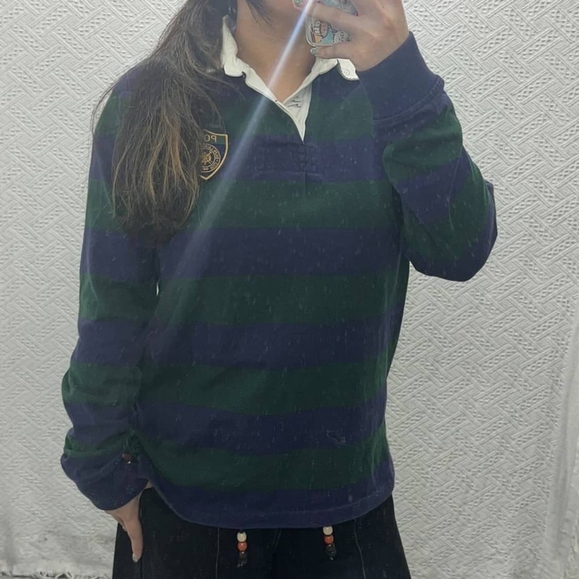 폴로 랄프로렌 단가라 럭비 긴팔카라티 95 C05921 상품이미지1