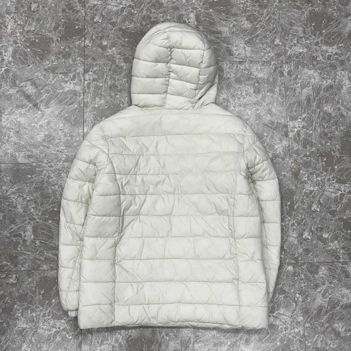 스타터 화이트 경량 후드 패딩 자켓 점퍼 상품이미지3