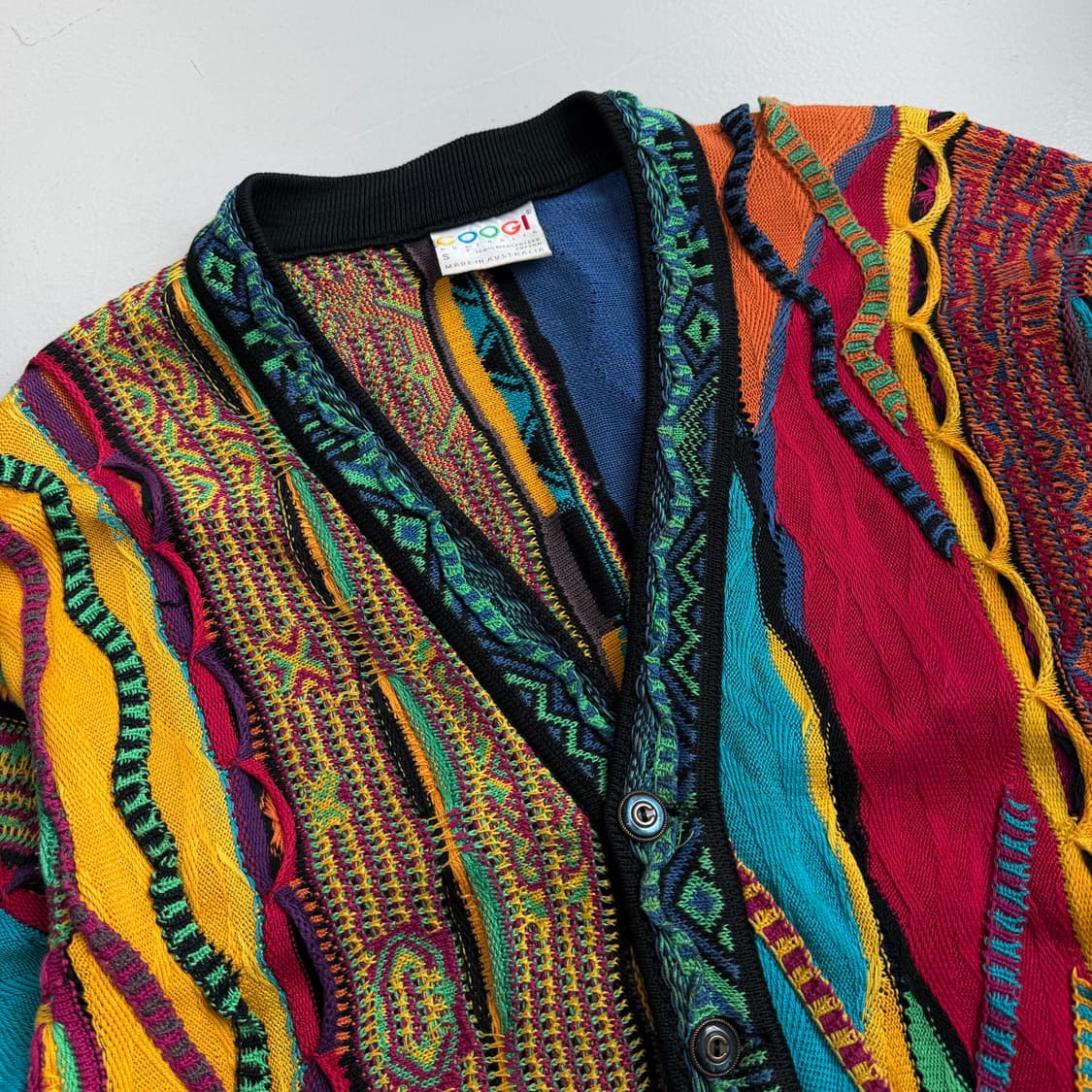 쿠지 오스트레일리아 케이블 니트 가디건 상품이미지4