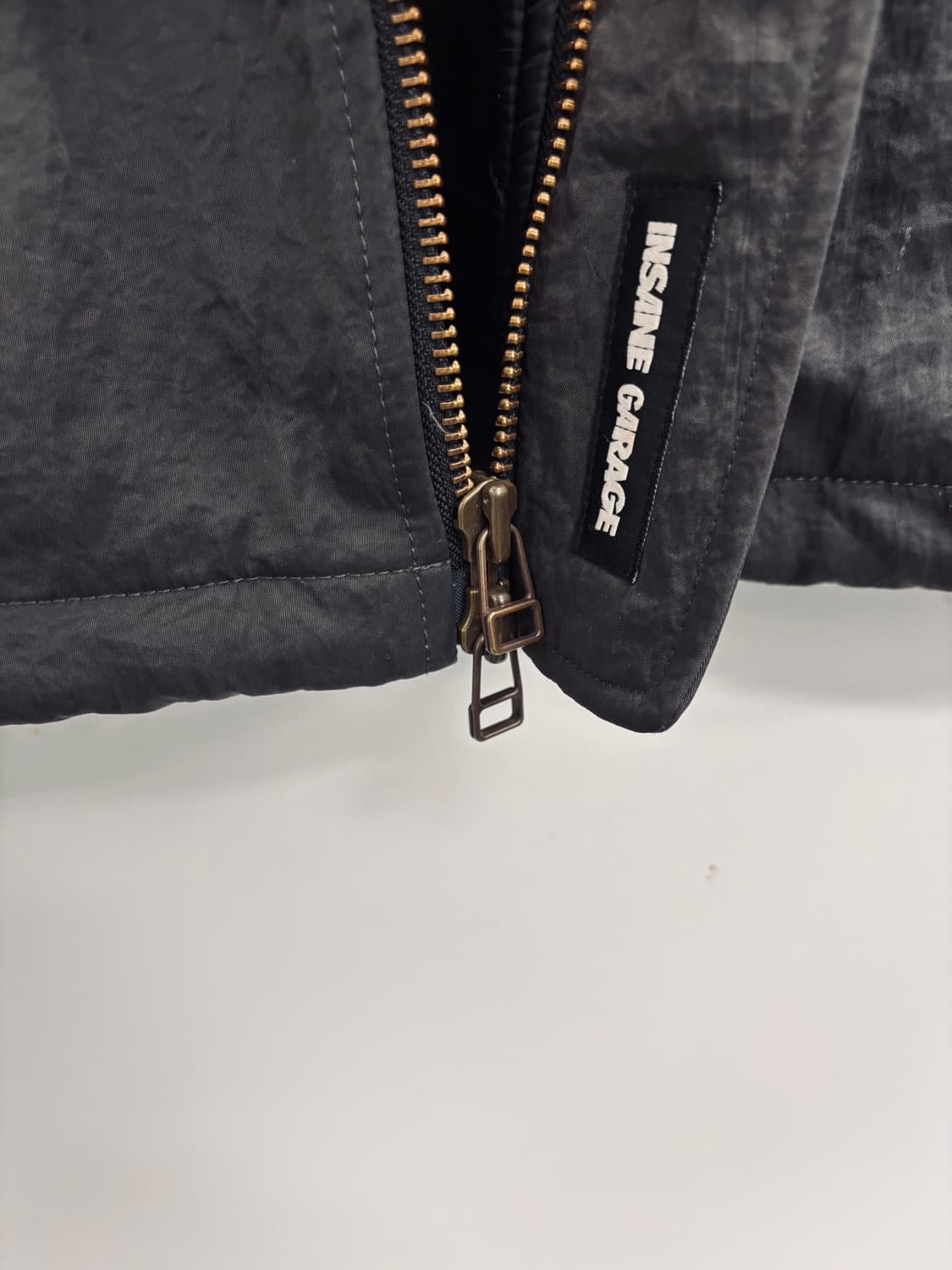 홀리선(Horlisun) 인세인 가라지 패디드 베스트 블랙 상품이미지6