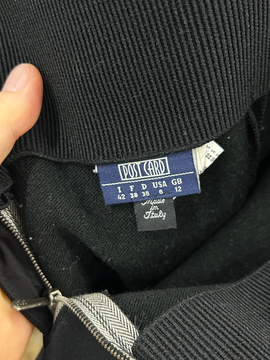 포스트카드(POSTCARD) 검정색 트레이닝 조거 팬츠 상품이미지7