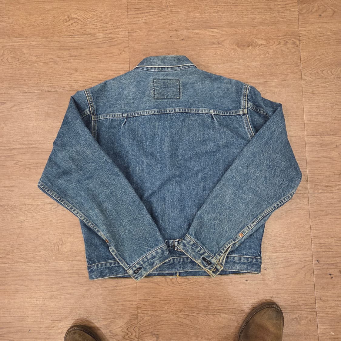 리바이스 90s lvc 1세대 빅E 71506 데님자켓 38사이즈 상품이미지2