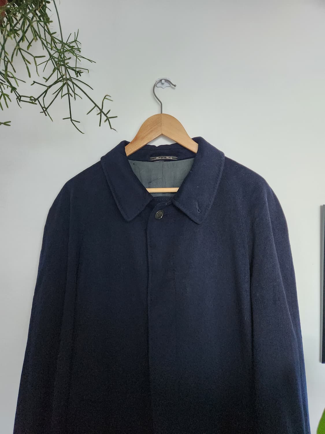 80s 올드 레노마 울 캐시미어 발마칸 코트(ITALYmade) 상품이미지3