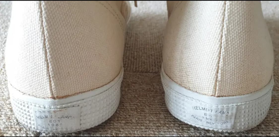 HELMUT LANG 00s Canvas Sneakers HI 상품이미지5