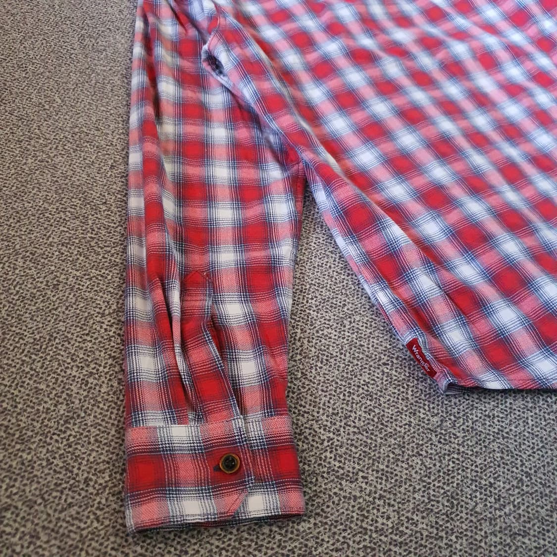 랭글러 웨스턴 체크 셔츠  no.58 상품이미지10