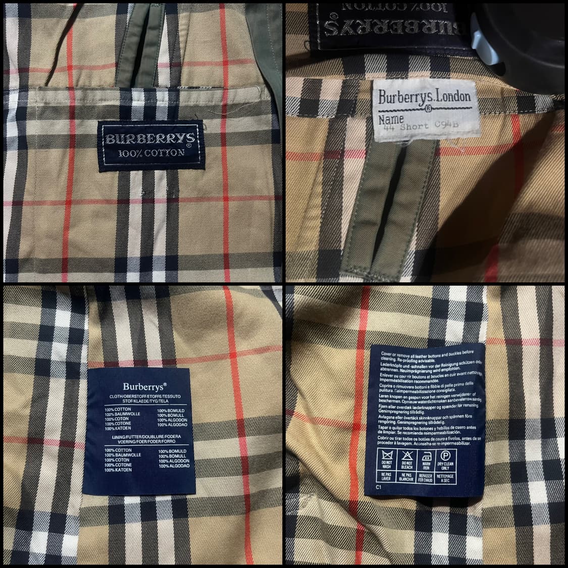 BURBERRYS 버버리 개버딘 트렌치 코트 상품이미지8