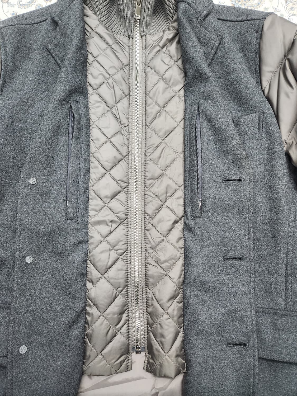 루이까스텔 골프 덕다운 패딩 블레이져 95 (내피조끼 분리안됨) 상품이미지4