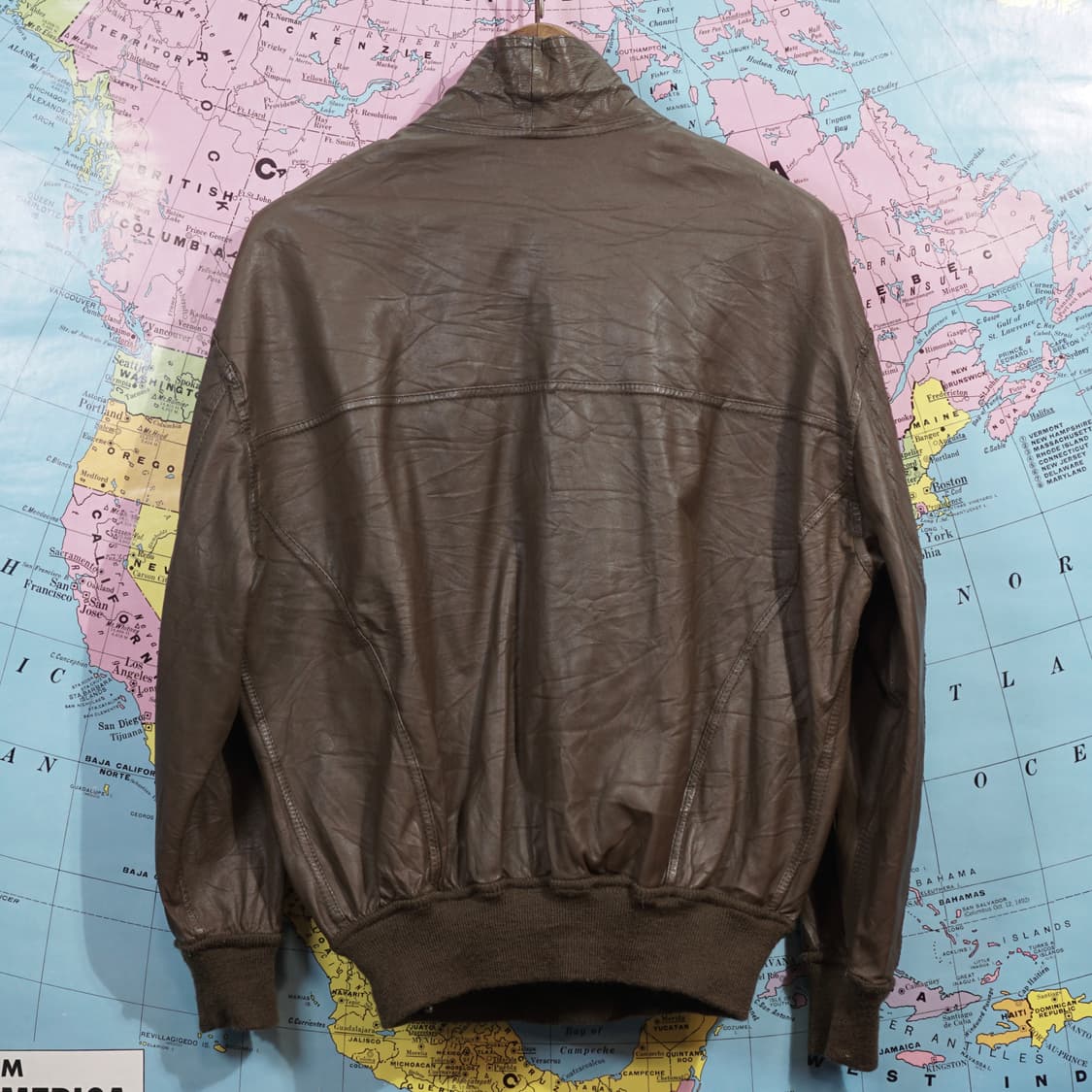 1990s  Bally 이태리 램스킨 리버시블 레더자켓 상품이미지5