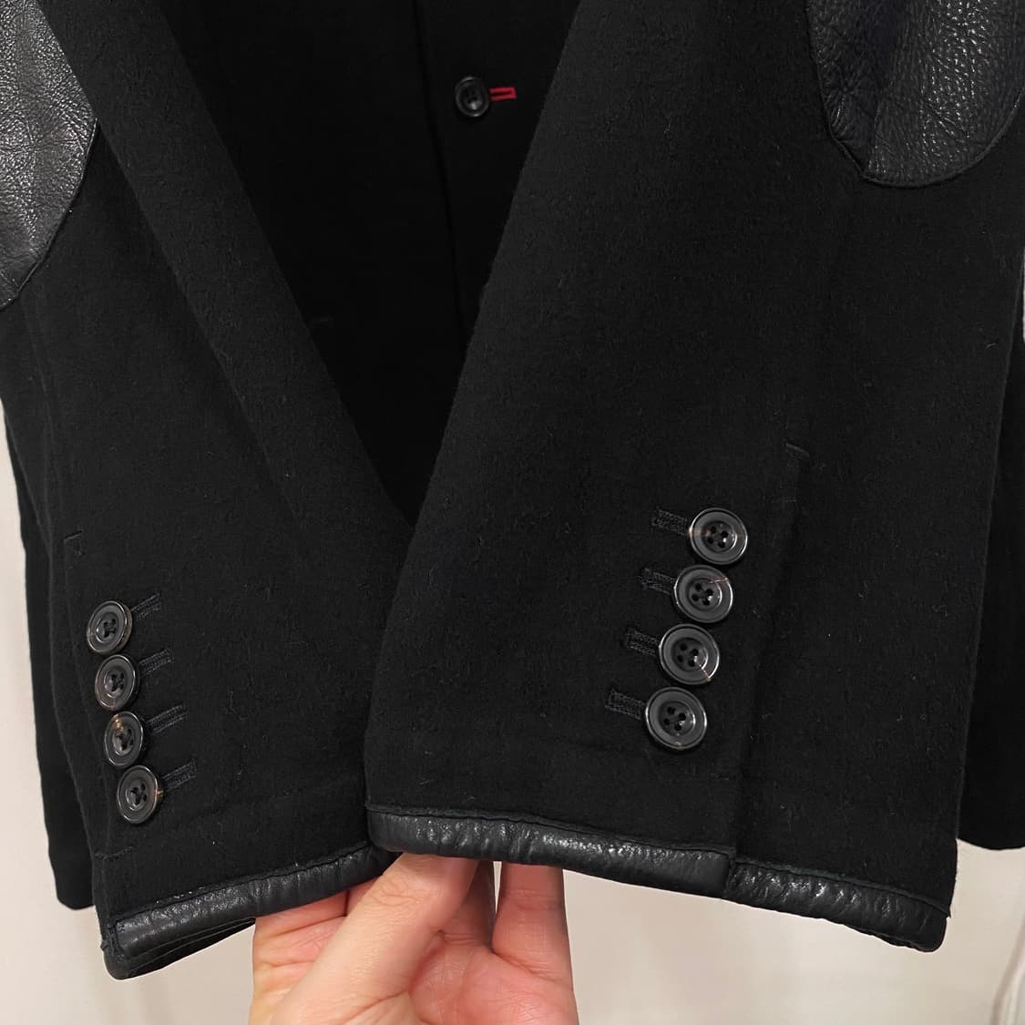 폴로 랄프로렌 엘보 레더 패치 울 3B 블레이저 상품이미지6