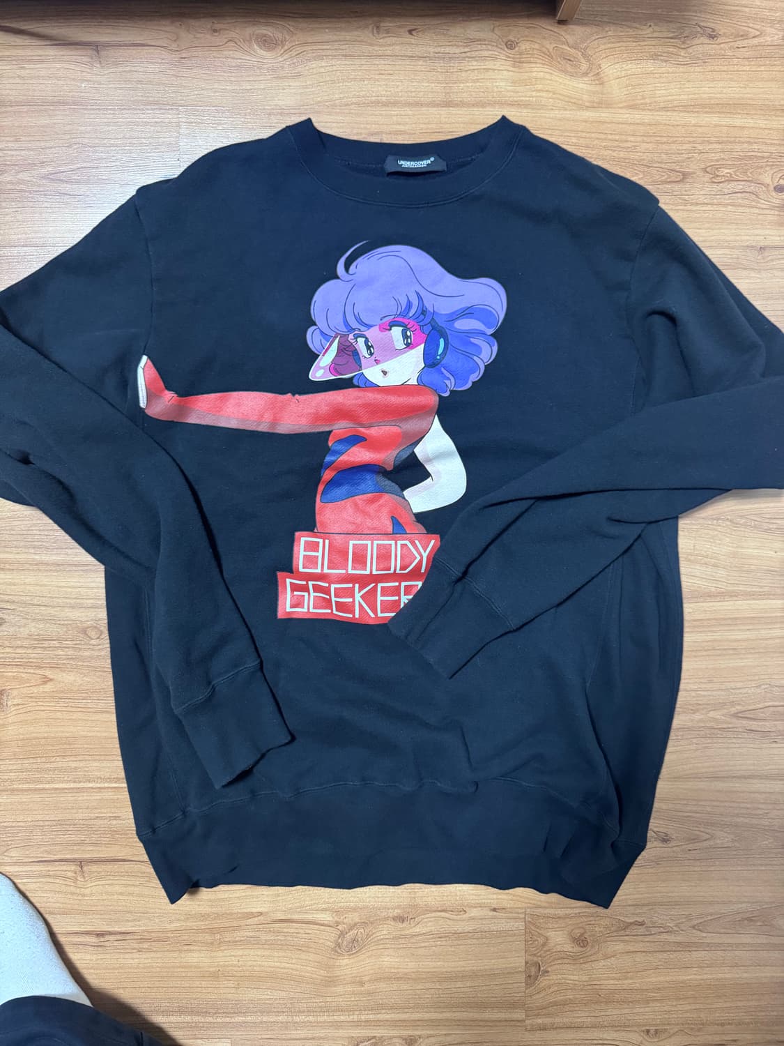 언더커버 크리미마미 맨투맨 XL 상품이미지1