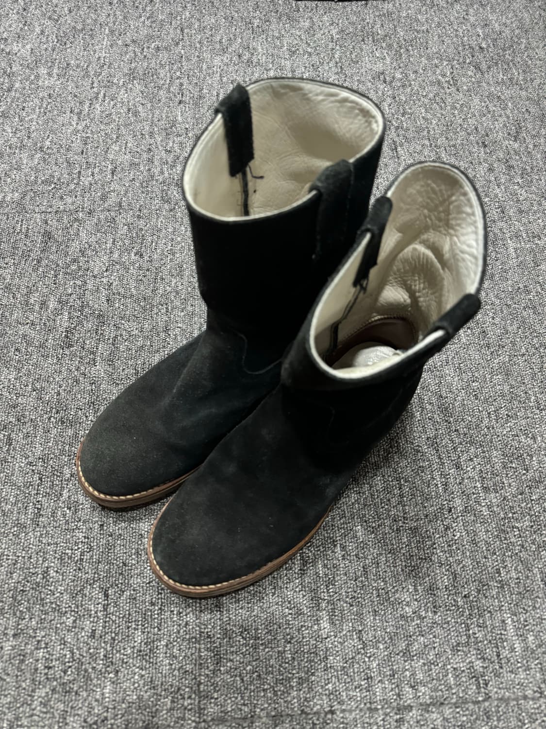 빔즈 페코스 스웨이드 블랙 웨스턴 부츠 265 상품이미지3