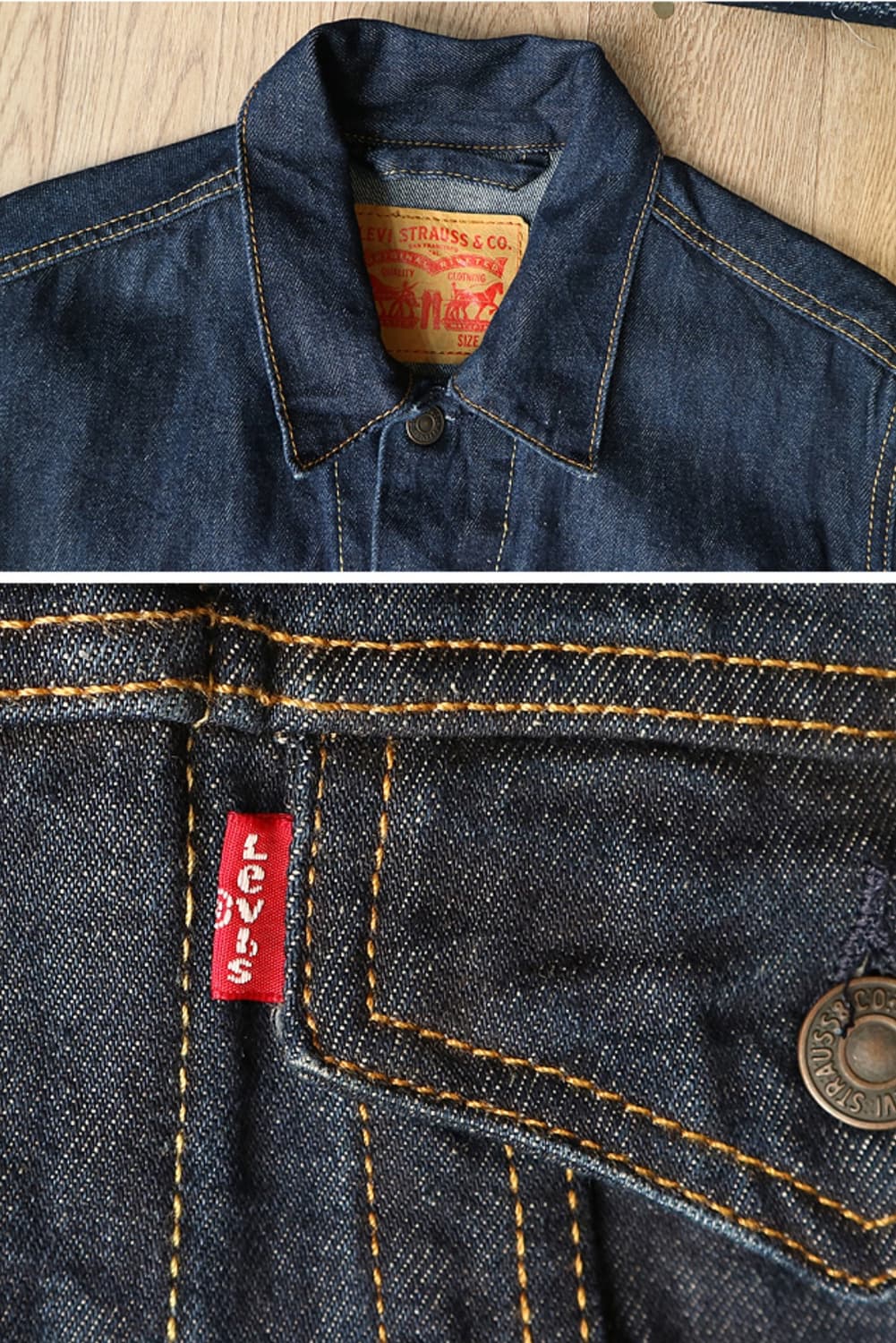 
LEVIS 리바이스 진청 데님자켓

 상품이미지3