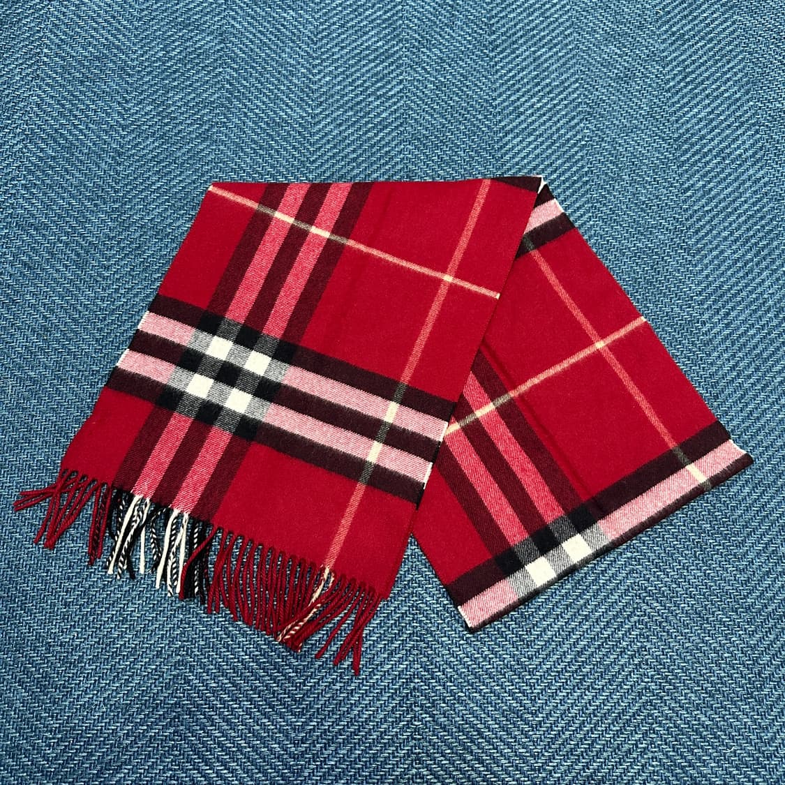 [Os] 버버리 캐시미어 머플러 상품이미지1