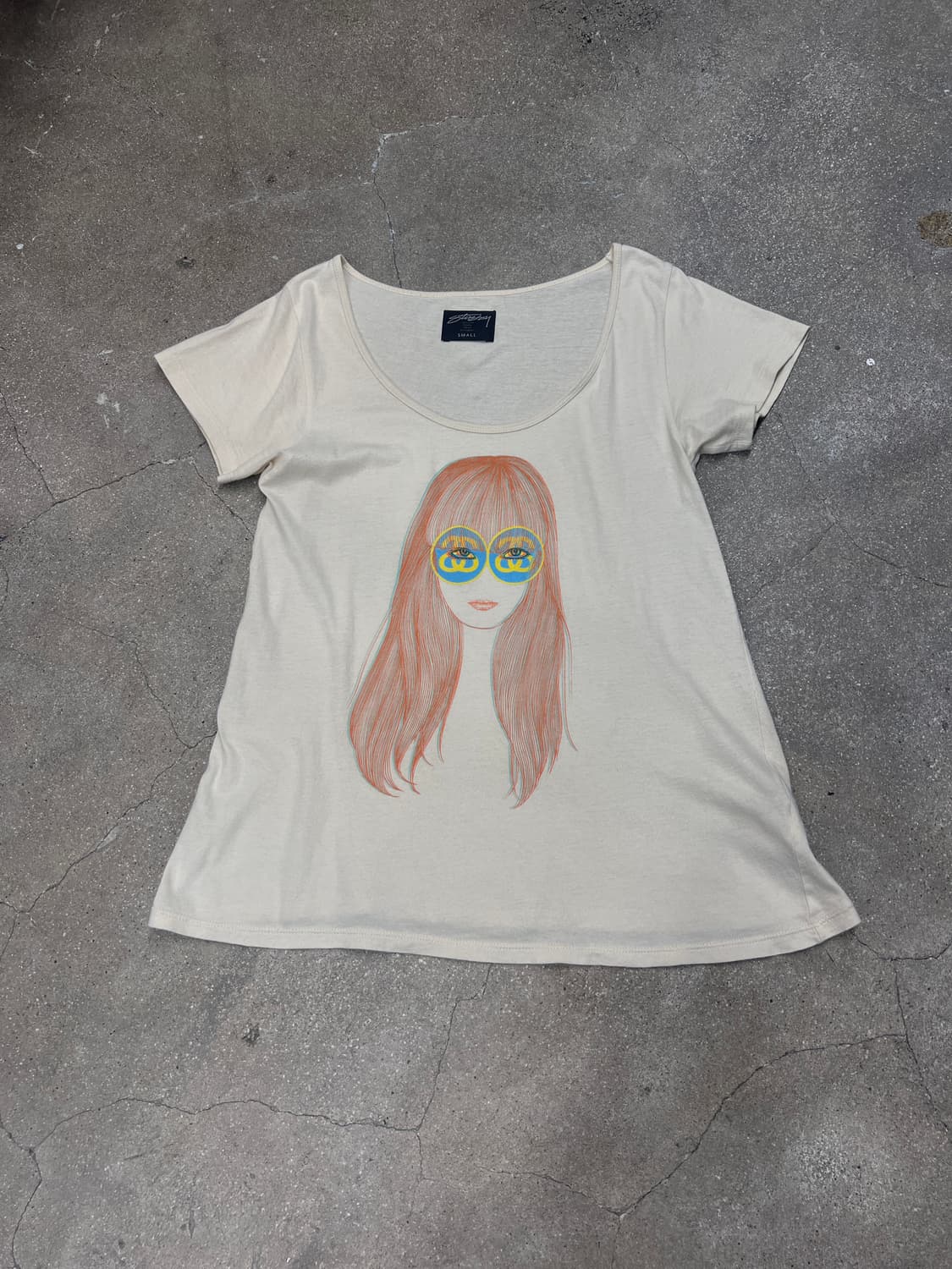 스투시 X 히로시 타나베 프린트 티 상품이미지1