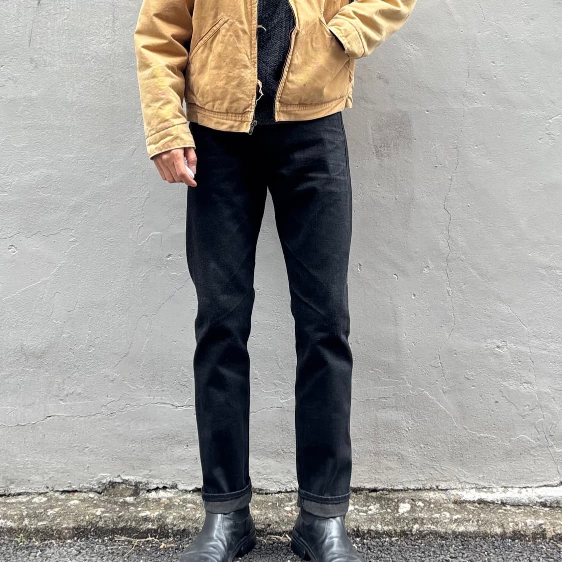 미국 rrl 슬림핏 셀비지 데님 팬츠 상품이미지2