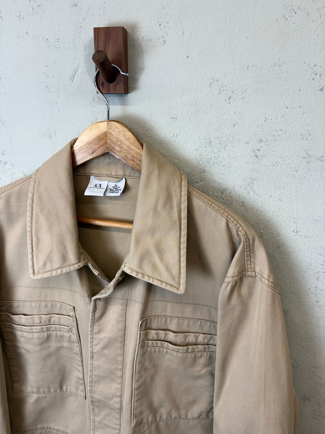 알마니 익스체인지 빈티지 4포켓 코튼 자켓 상품이미지5