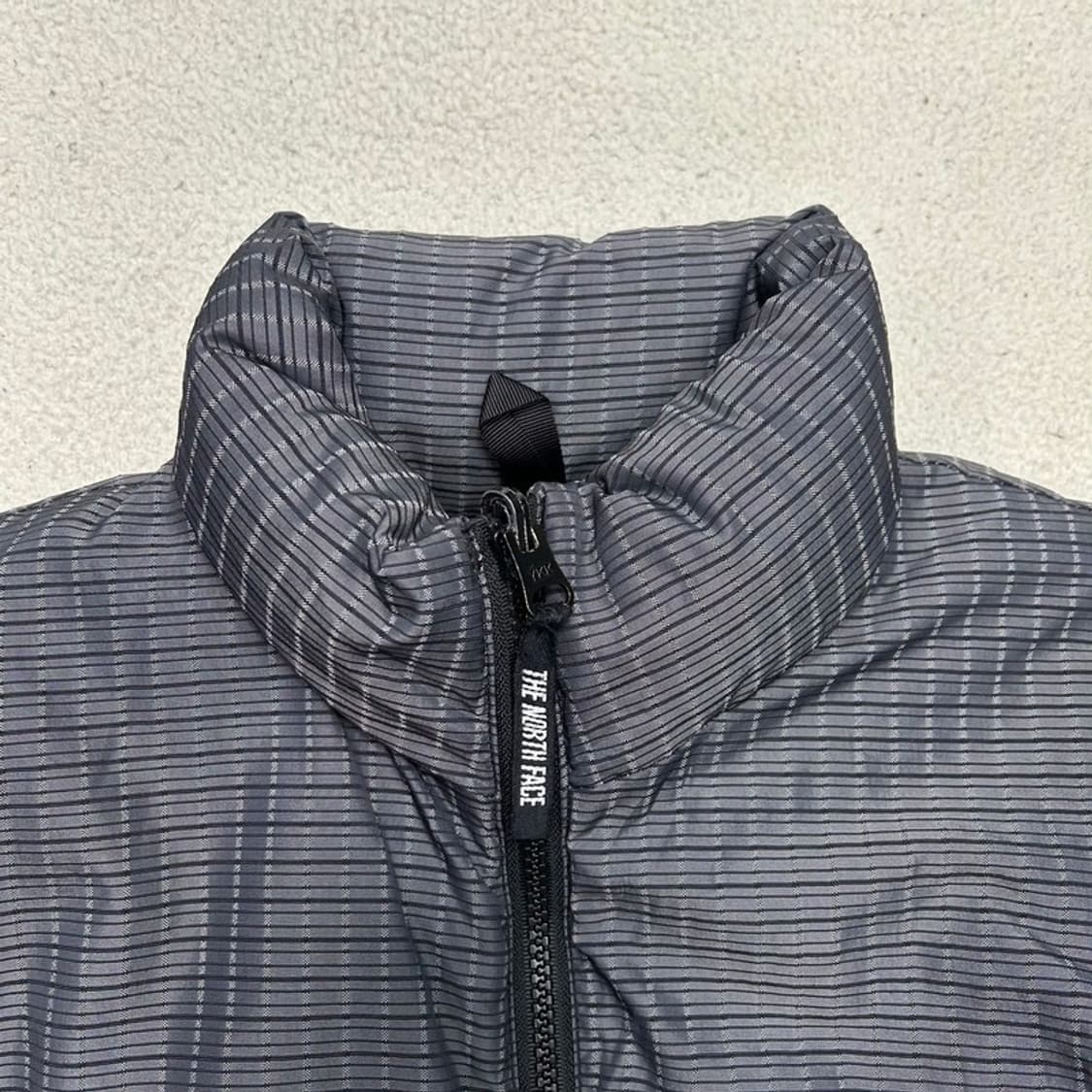 노스페이스 차콜 사이드 울 배색 패디드 패딩 S 상품이미지4